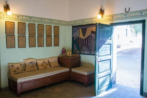 Χώρος καθιστικού στο Sala Finca Entre Rios
