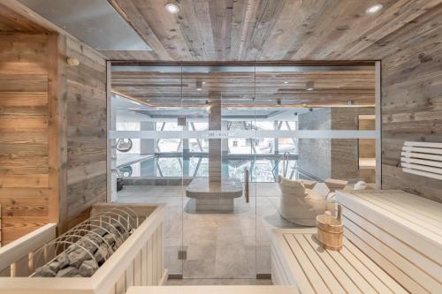 Ванная комната в Hotel Gurglhof Superior