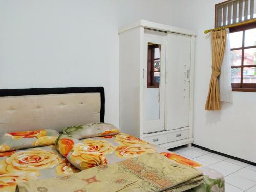 Cama o camas de una habitación en Villa Estria