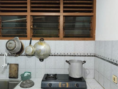 Una cocina o zona de cocina en Villa Estria