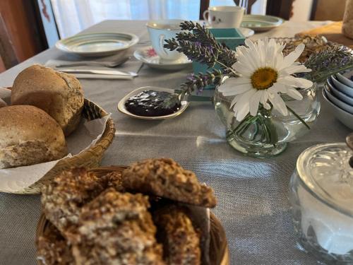 Mad på bed and breakfast-stedet eller i nærheden