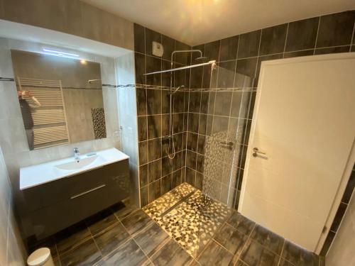 Salle de bains dans l'établissement Rooftop pour 4 personnes