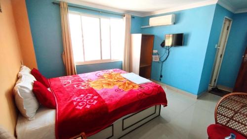 TV a/nebo společenská místnost v ubytování Hotel Tranquil