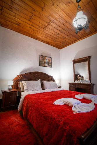 Una cama o camas en una habitación de METOHI INN