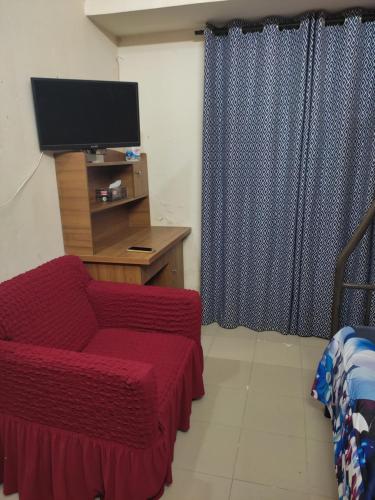 Μια τηλεόραση ή/και κέντρο ψυχαγωγίας στο Short stay service apartment