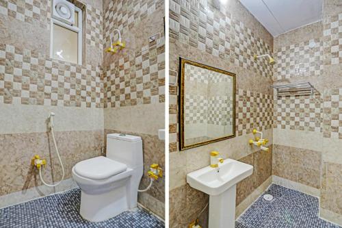 Koupelna v ubytování Hotel New City Lite