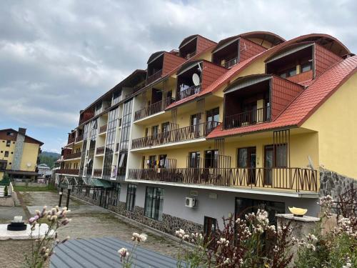 Budova, kde se apartmán nachází