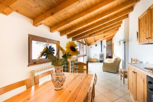 Posezení v ubytování B&B Garzola Apartments