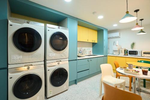 Dapur atau dapur kecil di Stay Seorae
