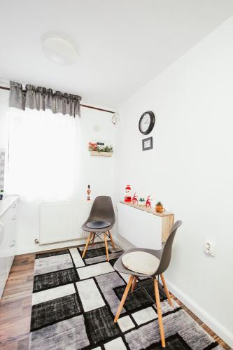 Χώρος καθιστικού στο Garsonieră Centru Petroșani