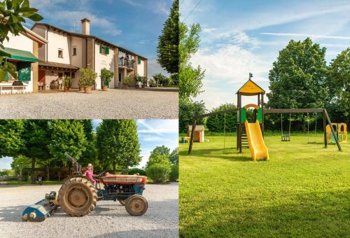 Herní místnost nebo prostor pro děti v ubytování alloggio agrituristico zambon