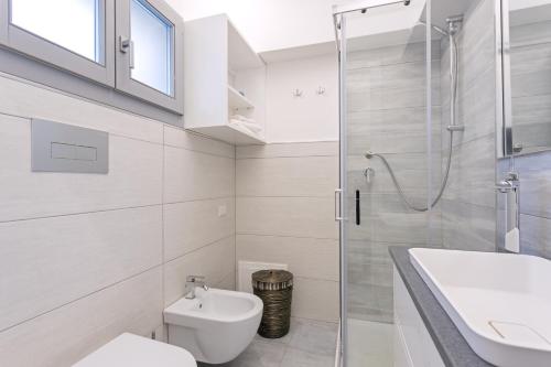 Koupelna v ubytování Casa Ginepro