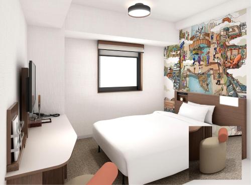 Coin salon dans l'établissement Garner Hotel Osaka Honmachi Midosuji by IHG