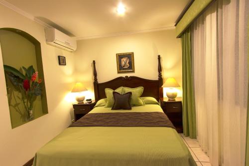 Ένα δωμάτιο στο Hotel Iguana Verde