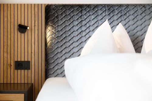 Postel nebo postele na pokoji v ubytování Paradeis Apartments