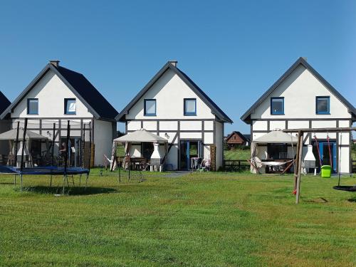 Zahrada ubytování Domki Ostoja Kaszëbë