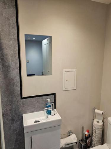 Ένα μπάνιο στο Double En Suite Room Newcastle Upon Tyne