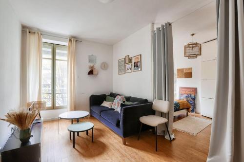 Lovely 1 BR Flat near Colonel Fabien metro station