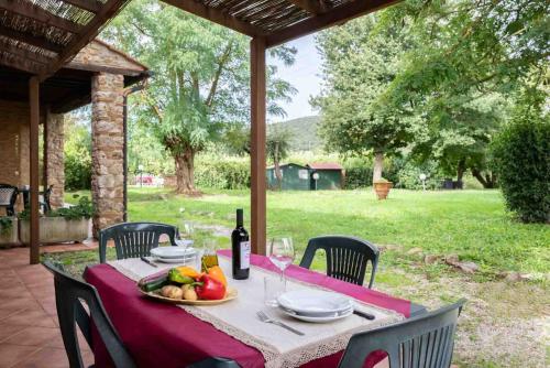 Zahrada ubytování Podere Cascatelle&Agriletizia - Cascate Naturali