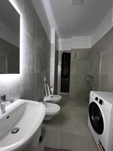 Bilik mandi di Comfort Inn Xll