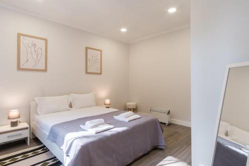 Postel nebo postele na pokoji v ubytování GuestReady - Tranquil Hideaway near Funchal