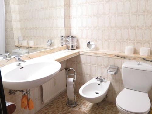 Ένα μπάνιο στο Appartementresidenz am Kurpark