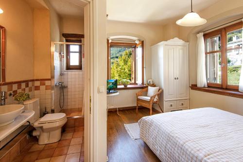 Koupelna v ubytování Amanita boutique hotel