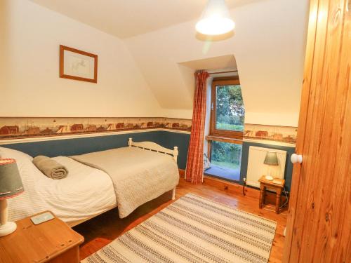 Postel nebo postele na pokoji v ubytování Pittencleroch Mill