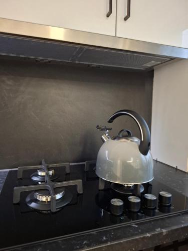 Η κουζίνα ή μικρή κουζίνα στο Žemaičių g apartamentai