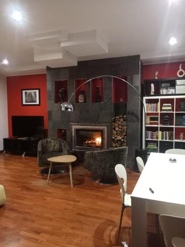 Posezení v ubytování Casa Carmen