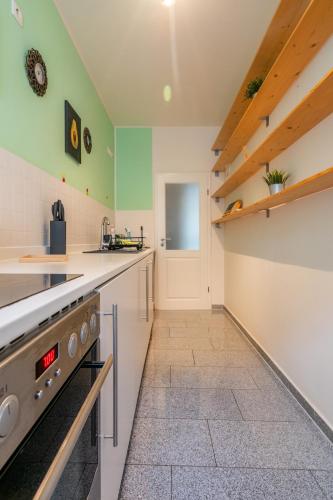 Η κουζίνα ή μικρή κουζίνα στο Leipzig - Garten - Balkon - 10 Min zum Zentrum
