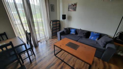 Khu vực ghế ngồi tại Apartment in Bakuriani