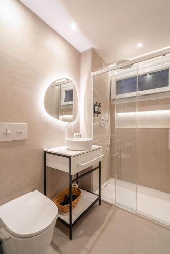 Bilik mandi di WOW APARTAMENTOS VALLADOLID
