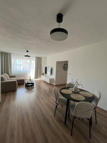 Χώρος καθιστικού στο Apartmán Mony