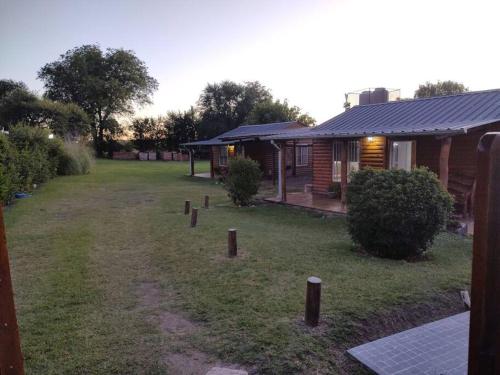 Taman di luar Cabaña para 6