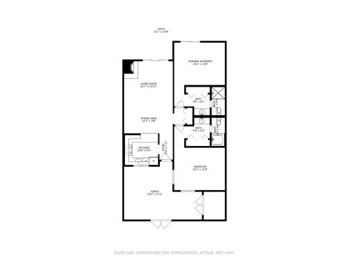 a floor plan of a house at Silverado Golf Course View Property in Napa