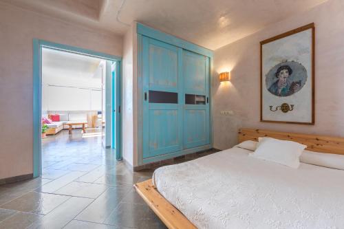 Postel nebo postele na pokoji v ubytování Ático del Sol