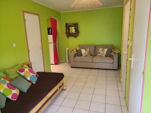 Zona de estar de Gîte Zandoli Koko