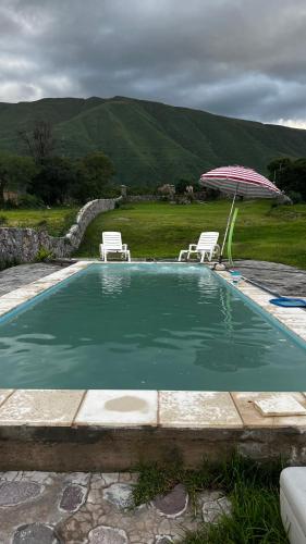 Bazén v ubytování Santuyoc Lodge nebo v jeho okolí