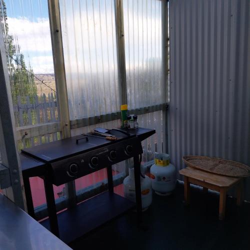 Un balcón o terraza en Chalet Jindabyne