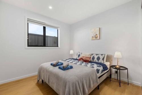 Katil atau katil-katil dalam bilik di Spacious and Luxury House at Taylor
