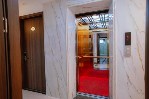 Koupelna v ubytování Hotel A89 Rosarian