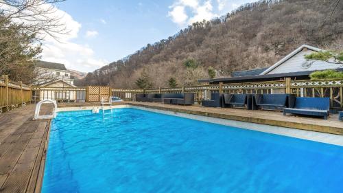 Πισίνα στο ή κοντά στο Gapyeong Paradiso Kids Poolvilla