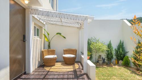 Κήπος έξω από το Yangyang Labianrose Poolvilla
