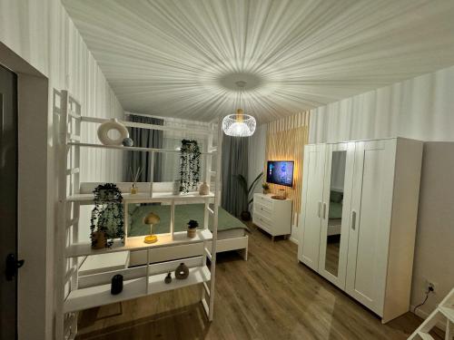 TV a/nebo společenská místnost v ubytování Cozy Corner