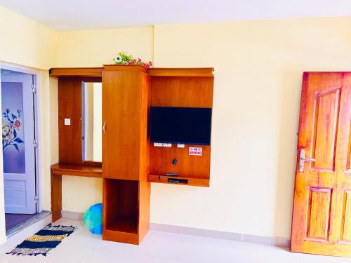 TV a/nebo společenská místnost v ubytování Rainbow mist Homestay