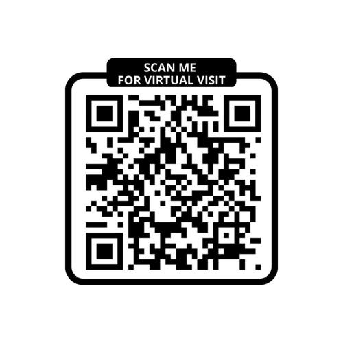 un code qr noir et blanc avec un signe me scanner pour une visite virtuelle dans l'établissement 399 Suite Loft XV - Superbe Appartement à Paris, à Paris