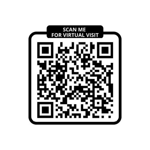 un code qr noir et blanc avec un signe dit envoyez-moi pour une visite virtuelle dans l'établissement Bluestay 20 - Superb apartment in Paris, à Paris