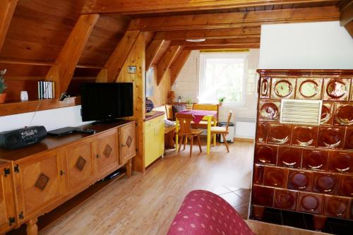 Posezení v ubytování Reetdachhaus in Quilitz auf Usedom