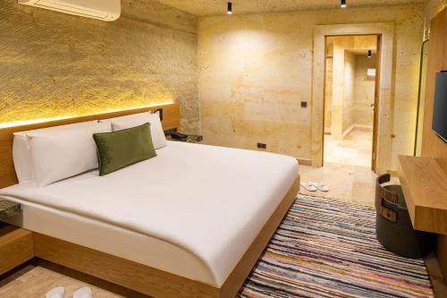 Postel nebo postele na pokoji v ubytování Mare Cappadocia